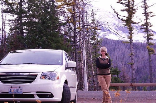 Kat & Our Rental Ride by tadnkat