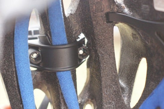 Camera Mount Helmet Clip inside Bike Helmet