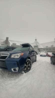 Covered in snow at Timberline Lodge