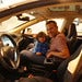 Rex & Miles in a Tesla Model S